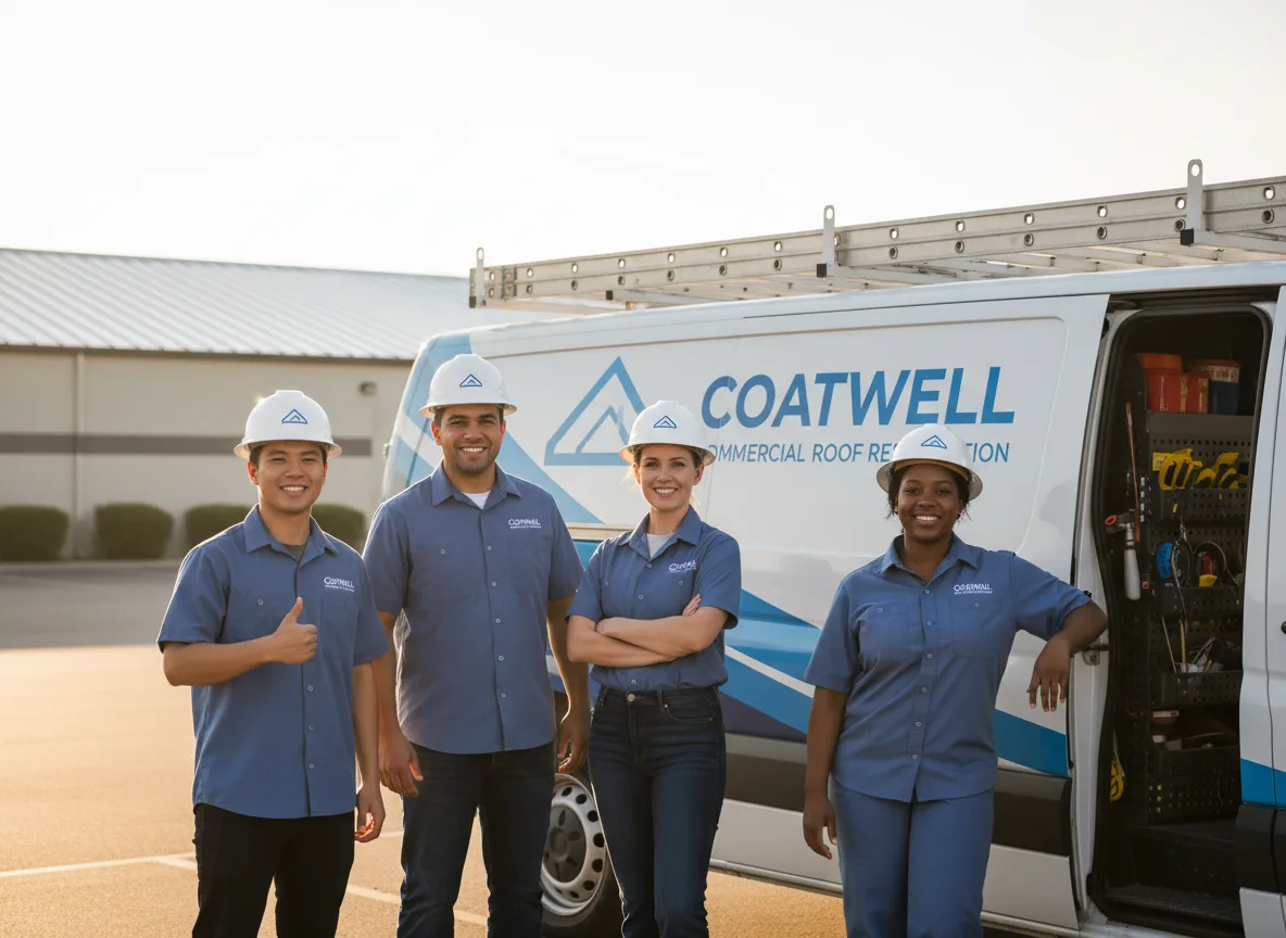Commercial roof coating company in Collins Center, NY